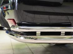 Защита заднего бампера на Cadillac Escalade фото 5