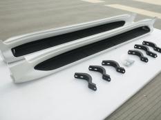 Пороги и боковые трубы на Lexus LX570-LX450D фото 6