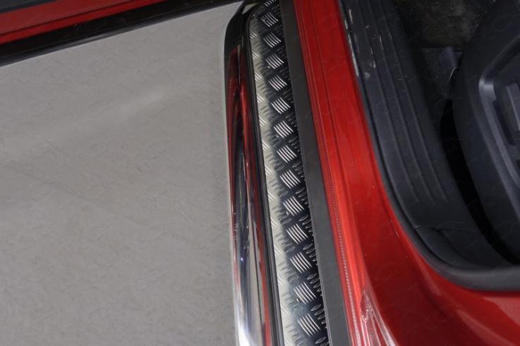 Пороги и боковые трубы на Mazda CX 9 фото 1