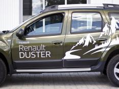 Накладки и молдинги на Renault Duster фото 10
