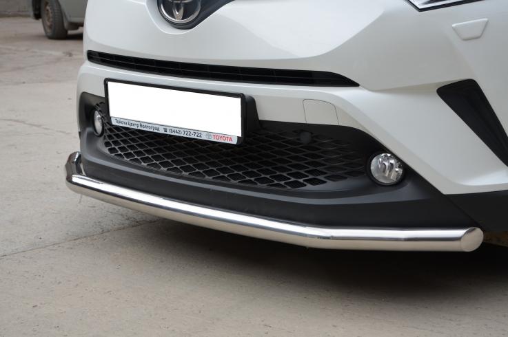 Защита переднего бампера на Toyota C-HR фото 1