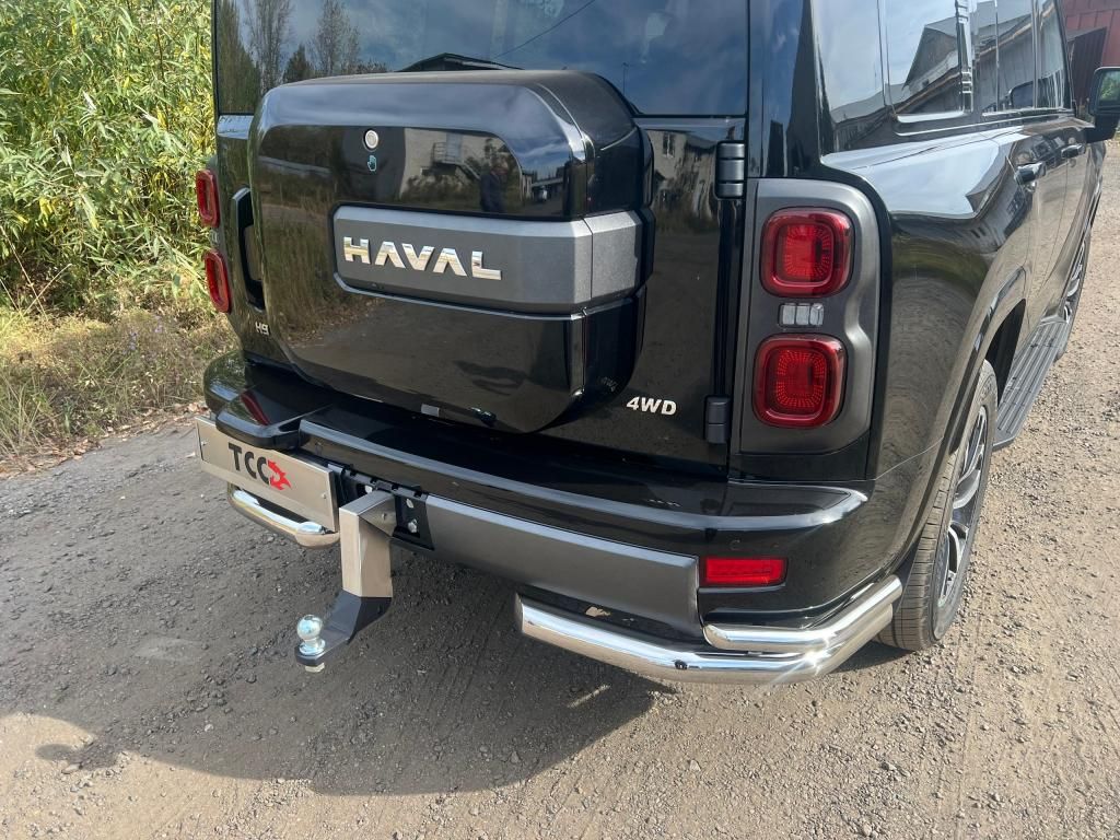 Фаркоп (оцинкованный,  шар E, надпись Haval)