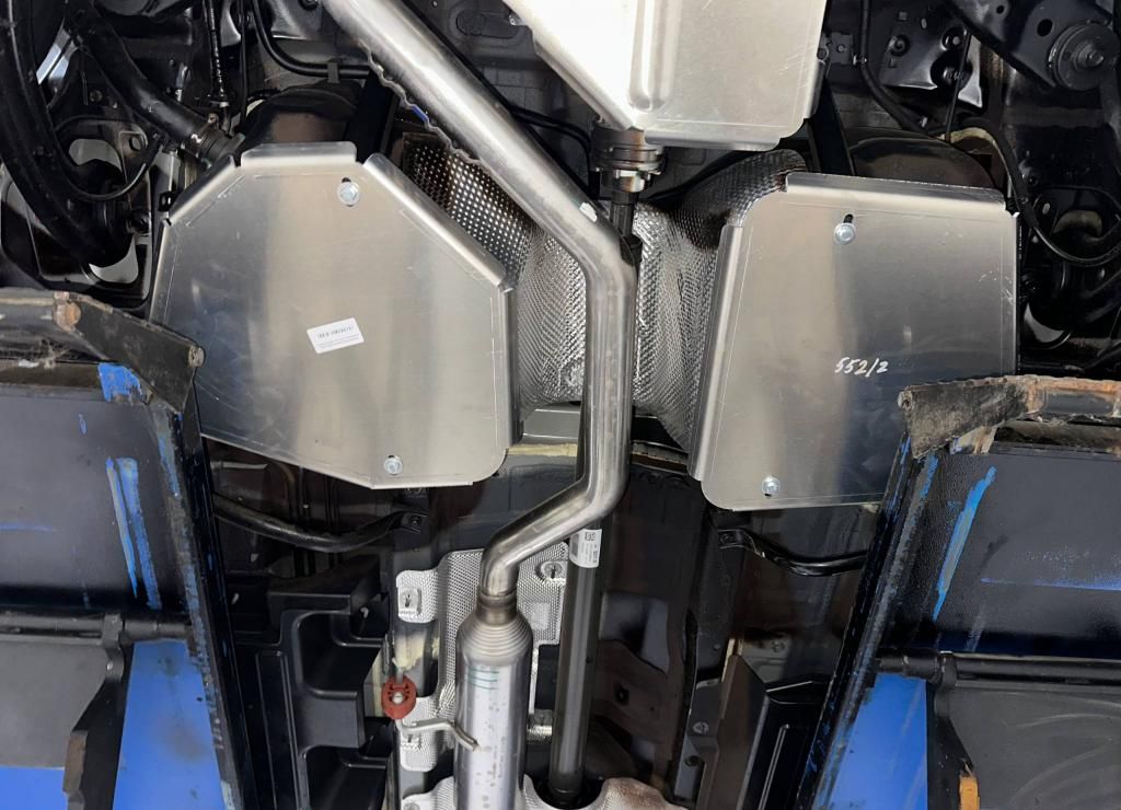 Защиты комплект (алюминий) 4мм (картер, кпп, рк)
