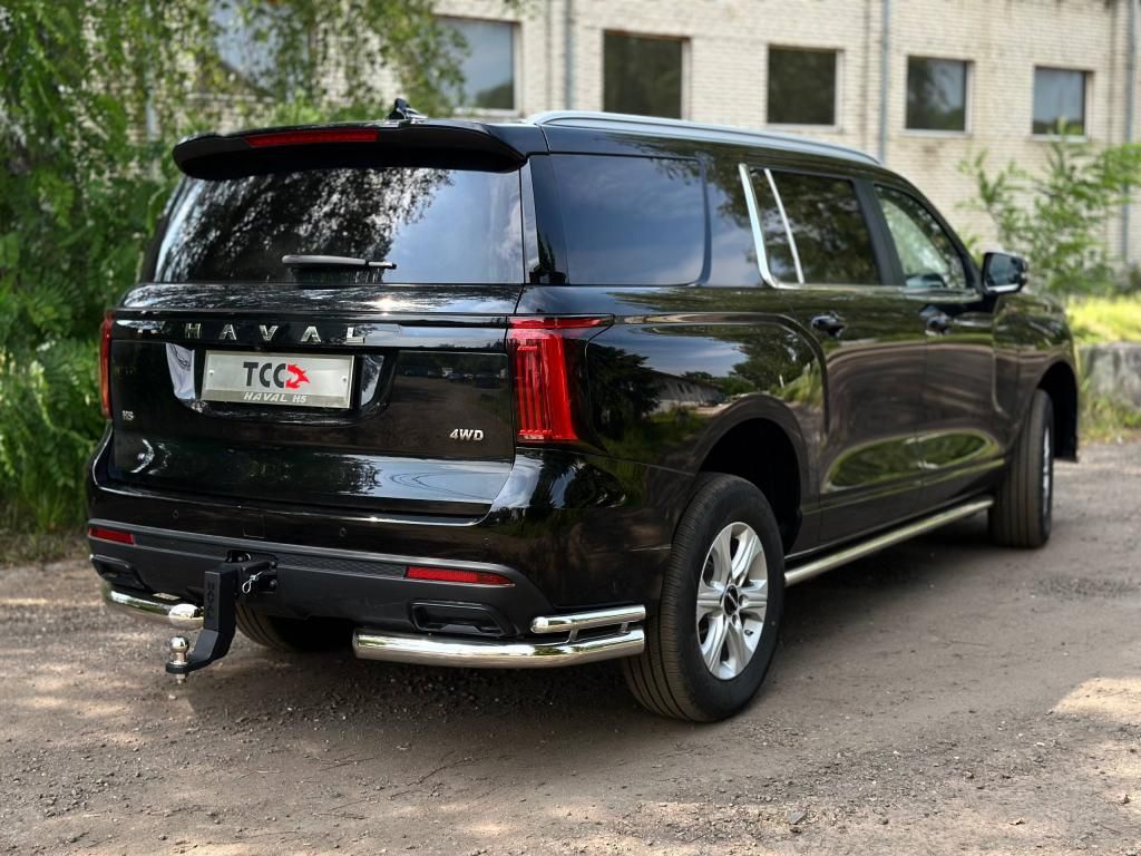 Фаркоп (Black надпись Haval, шар E нерж.)