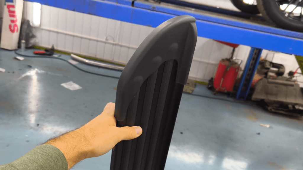 Пороги алюминиевые "Slim Line Black" 1720 мм
