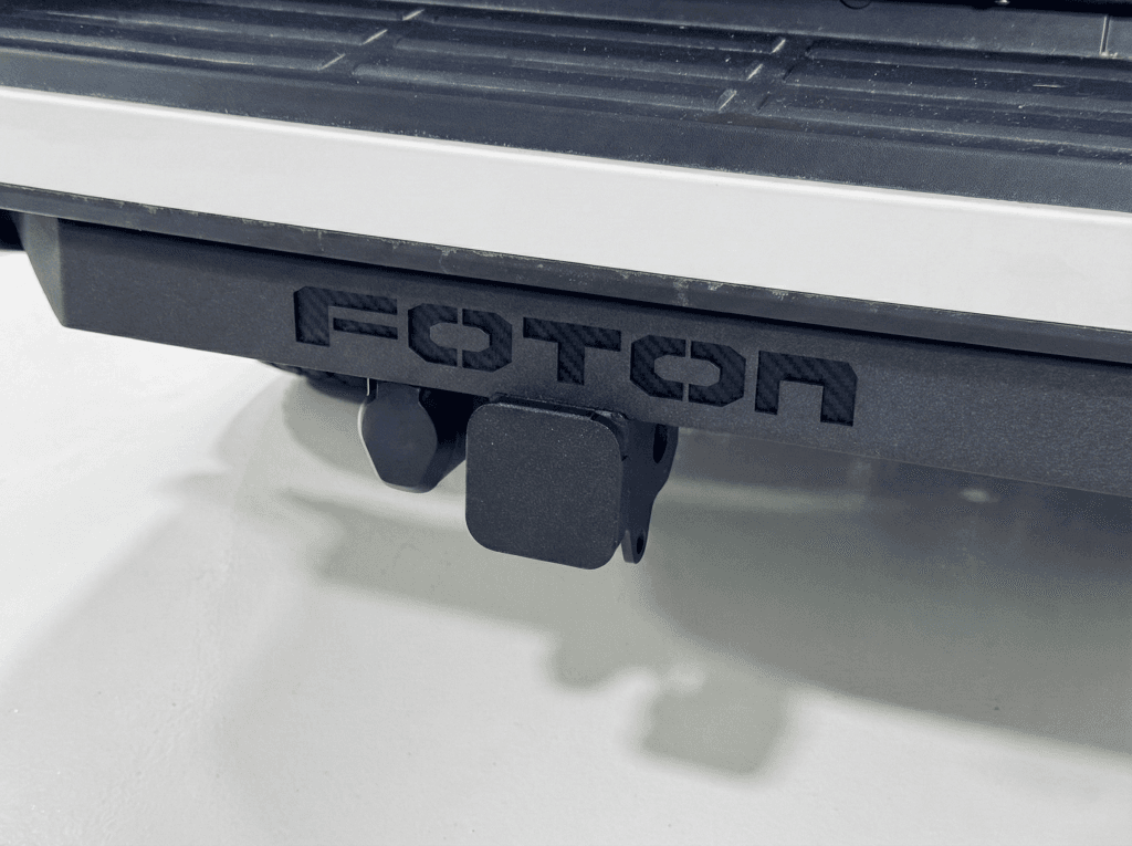 Фаркоп BLACK (шар E нерж., надпись FOTON) 100кг \ 2000кг