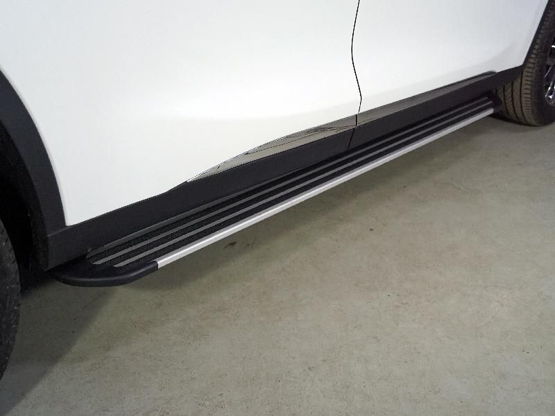 Пороги алюминиевые Slim Line Silver 1820 мм