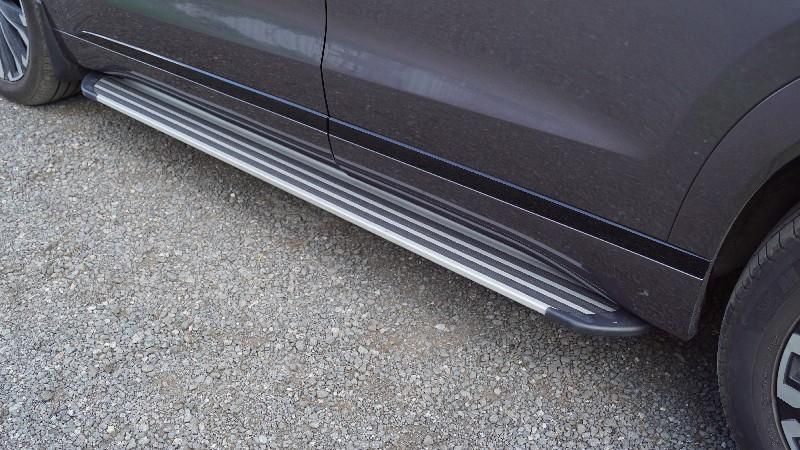 Пороги алюминиевые "Slim Line Silver" 1820 мм