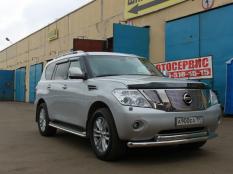 Дефлекторы на Nissan Patrol фото 5