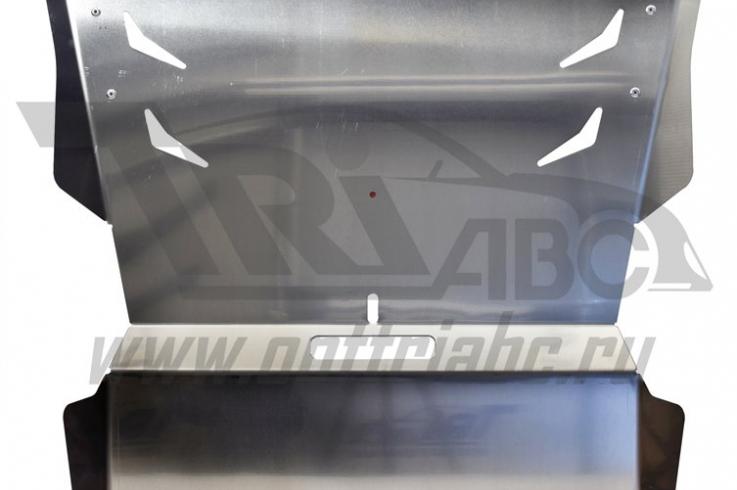 Защита картера двигателя и КПП на Nissan Patrol фото 1