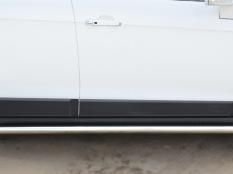 Пороги и боковые трубы на Chevrolet Captiva фото 5