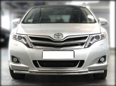 Защита переднего бампера на Toyota Venza фото 3