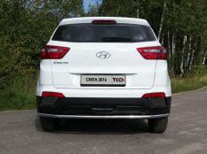 Защита заднего бампера на Hyundai Creta фото 4