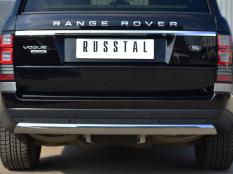 Защита заднего бампера на Land Rover Range Rover Vogue фото 5