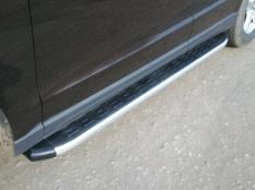Пороги и боковые трубы на Audi Q5 фото 3