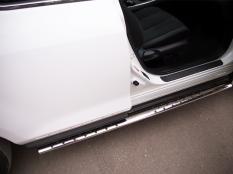 Пороги и боковые трубы на Mazda CX 7 фото 5