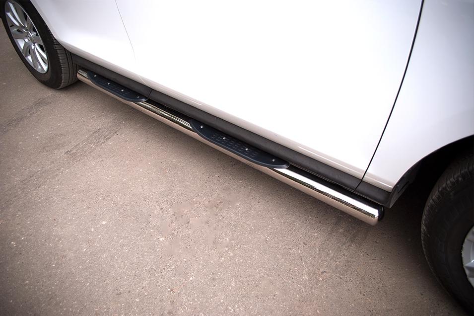 Пороги и боковые трубы на Mazda CX 7 фото 19