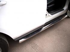 Пороги и боковые трубы на Mazda CX 7 фото 6
