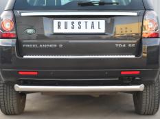 Защита заднего бампера на Land Rover Freelander фото 5