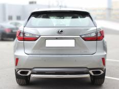 Защита заднего бампера на Lexus RX350 RX270 RX200T фото 3