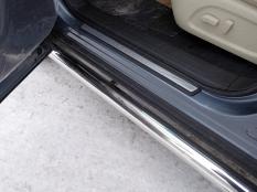 Пороги и боковые трубы на Infiniti QX60 (JX35) фото 3