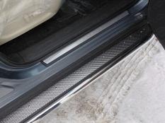 Пороги и боковые трубы на Infiniti QX60 (JX35) фото 3