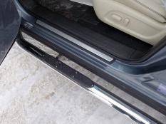 Пороги и боковые трубы на Infiniti QX60 (JX35) фото 3