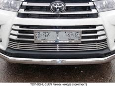 Накладки и молдинги на Toyota Highlander фото 7
