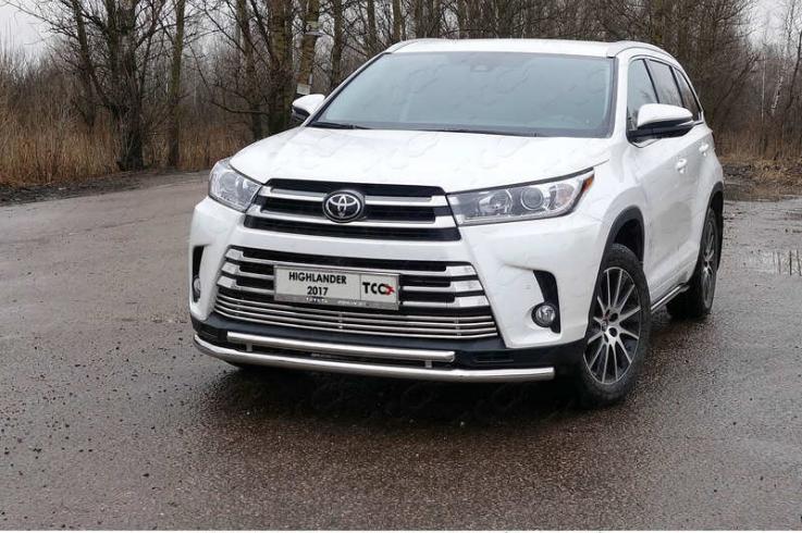 Накладки и молдинги на Toyota Highlander фото 1