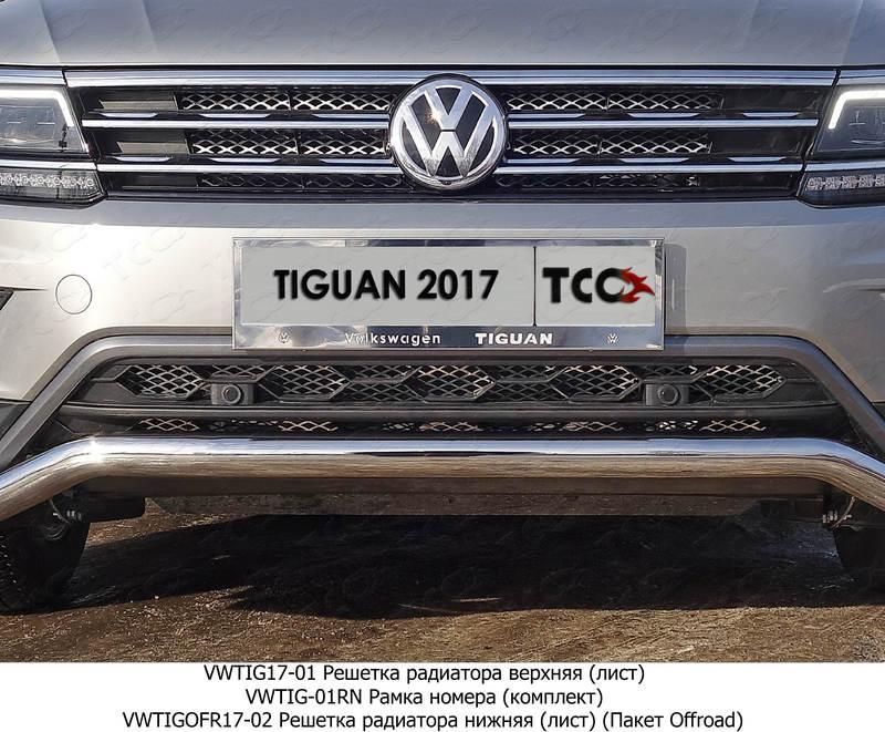 Накладки и молдинги на Volkswagen Tiguan фото 175