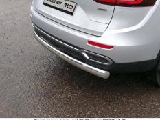 Защита заднего бампера на Renault Koleos фото 3