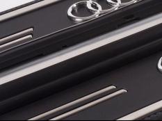 Пороги и боковые трубы на Audi Q5 фото 15