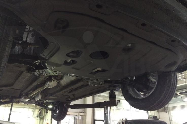 Защита картера двигателя и КПП на Hyundai Creta фото 1