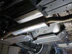 Защита картера двигателя и КПП на Hyundai Tucson фото 4