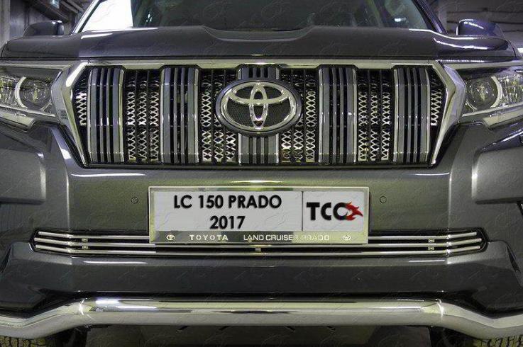 Накладки и молдинги на Toyota Land Cruiser Prado 150 фото 1