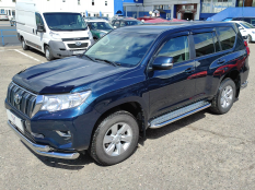 Пороги и боковые трубы на Toyota Land Cruiser Prado 150 фото 24