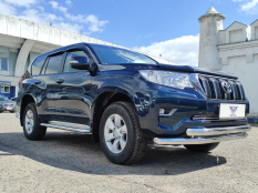 Пороги и боковые трубы на Toyota Land Cruiser Prado 150 фото 35