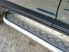 Пороги и боковые трубы на Toyota Land Cruiser Prado 150 фото 36