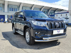 Пороги и боковые трубы на Toyota Land Cruiser Prado 150 фото 38