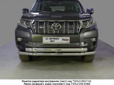 Защита переднего бампера на Toyota Land Cruiser Prado 150 фото 10