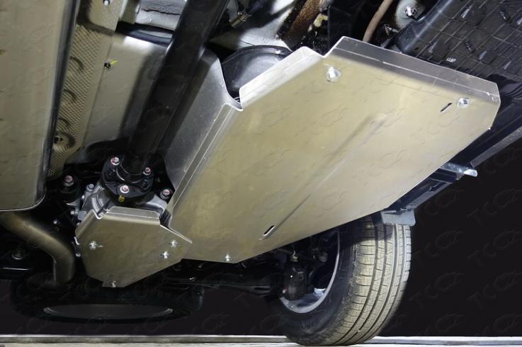 Защита картера двигателя и КПП на Kia Sorento фото 1