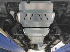 Защита картера двигателя и КПП на Toyota Fortuner фото 22