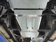 Защита картера двигателя и КПП на Toyota Fortuner фото 24