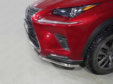 Защита переднего бампера на Lexus NX 200 фото 5