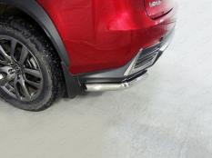 Защита заднего бампера на Lexus NX 200 фото 3