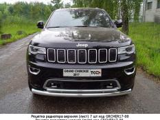 Защита переднего бампера на Jeep Grand Cherokee фото 3