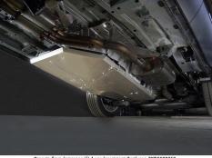 Защита картера двигателя и КПП на Volkswagen Teramont фото 4