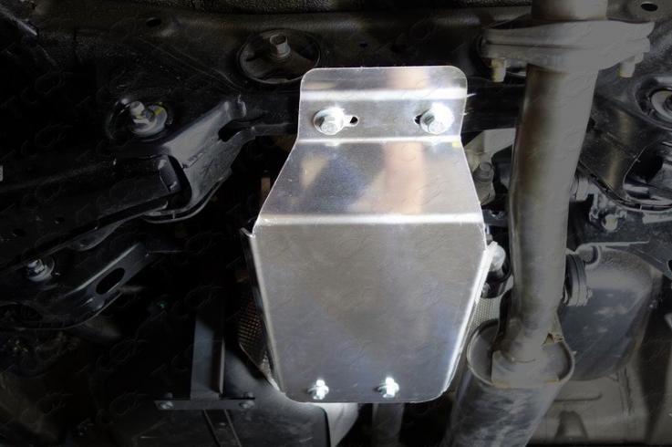 Защита картера двигателя и КПП на Hyundai Tucson фото 1