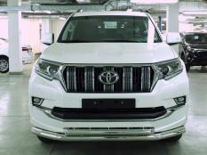 Защита переднего бампера на Toyota Land Cruiser Prado 150 Style фото 6