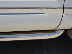 Пороги и боковые трубы на Volkswagen Touareg фото 3